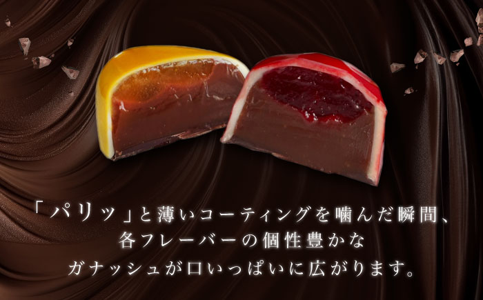 【2027年2月〜発送】ボンボンショコラ 10個入り / チョコ チョコレート ちょこれーと お土産 お菓子 バレンタイン / 南島原市 / 本田屋かすてら本舗 [SAW032]