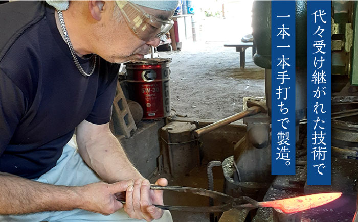 鍛造ペグ 30cm 6本セット / キャンプ キャンプ用品 ペグ キャンプ場 アウトドア用品 / 南島原市 / 重光刃物鍛造工場 [SEJ019]