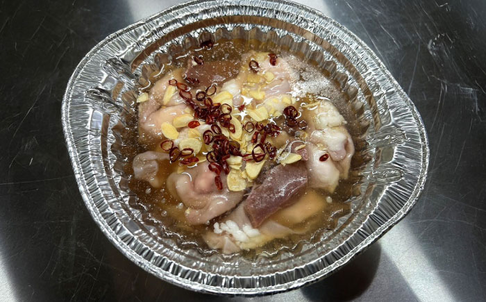 長崎牛もつ鍋　1食 / もつ鍋 もつ モツ 鍋料理 / 南島原市 / はなぶさ [SCN163]