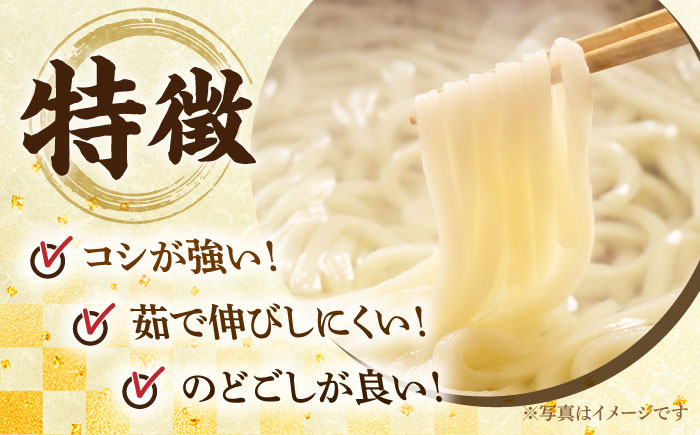 【ふるさと納税限定】＜北海道産小麦100%使用＞本気（マジ）でおいしい手延うどん  9人前 （50g×６束×３袋）/ うどん ウドン 饂飩 麺 めん 乾麺 / 南島原市 /  たなか物産 [SDY034]
