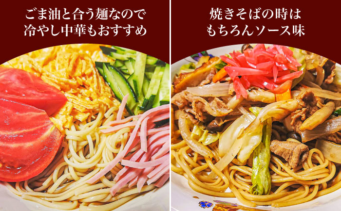 【 定期便 年6回】手延べ 中華めん 1.5kg  （50g×30束）  / ラーメン 中華麺 麺 乾麺 / 南島原市 / 池田製麺工房 [SDA064]