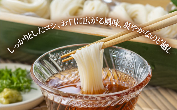 【5月発送】宮内庁献上 手延べ そうめん 川上の糸 9kg / 島原そうめん 麺 素麺 / 南島原市 / 川上製麺 [SCM079]