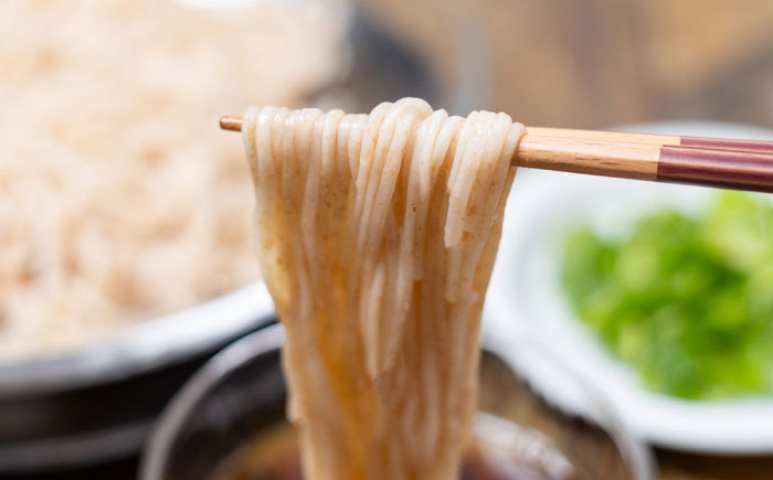 【田中製麺】彩湟（さいこう）全粒麺 ノンオイル製法 島原手延べそうめん 万能麺 170g×2袋 / 純国産 乾麺 パスタ 素麺 / 南島原市 / 贅沢宝庫 [SDZ045]