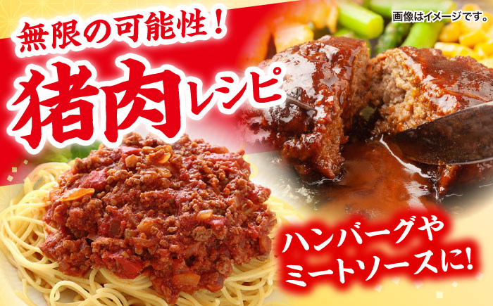 猪肉 ミンチ 2kg 雲仙いのしし / ひき肉 肉 イノシシ ジビエ いのしし ハンバーグ / 南島原市 / もりのめぐみ [SDB013]