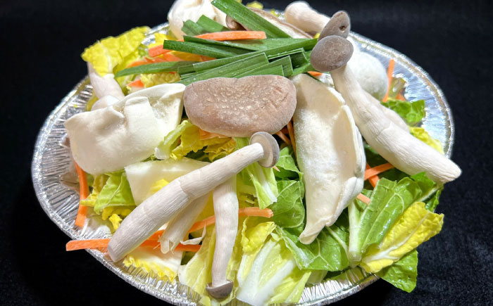 【簡単調理】本格 水餃子鍋　1食　/ 水餃子 餃子 鍋 なべ / 南島原市 / はなぶさ [SCN164]