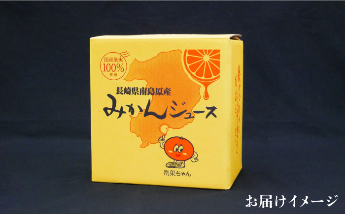 もぎたてみかんを絞った ストレート みかんジュース500ml×6本 / オレンジ ジュース 南島原市 / ミナサポ [SCW044]