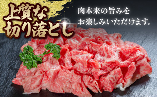 長崎和牛 切り落とし 600g 和牛 牛肉 赤身 すき焼き 霜降り 切り落とし すき焼き しゃぶしゃぶ  切り落とし 東彼杵町/有限会社大川ストアー [BAJ046]