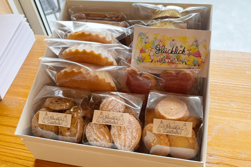 焼き菓子　詰め合わせ 焼き菓子 詰め合わせ セット 計16袋（全9種類） [グリュックリッヒ 長崎県 東彼杵町 hs42bag440000] クッキー 焼菓子 焼き菓子 ギフト 詰め合わせ 個包装 手土産 菓子折り フロランタン マドレーヌ