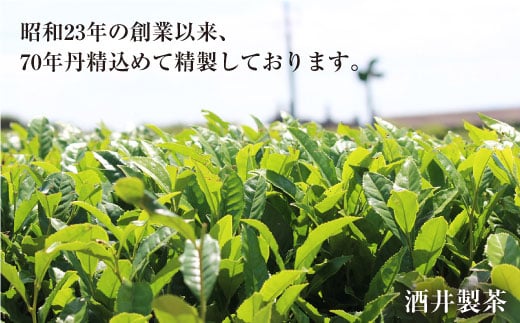 【長崎県優良特産品推奨品】そのぎ茶 (特上) 100g×5袋入り 茶 ちゃ お茶 おちゃ 緑茶 りょくちゃ 日本茶 茶葉 東彼杵町/酒井製茶 [BBV009] 