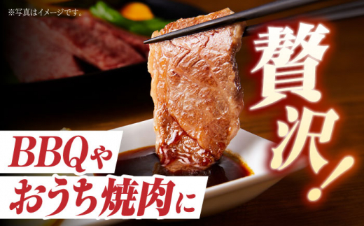 【6回定期便】 長崎和牛 切り落とし（焼肉用）600g  赤身 霜降り 部位ミックス BBQ やきにく うまい ジューシー 東彼杵町/有限会社大川ストアー [BAJ110]