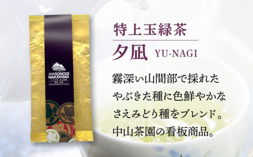 【TVで紹介！】そのぎ茶 2種セット《特上「夕凪」2袋・特撰「朝凪」3袋》各90g 飲み比べ 詰め合わせ 茶 ちゃ お茶 おちゃ 緑茶 りょくちゃ 日本茶 茶葉 東彼杵町/中山茶園 [BAS005] 