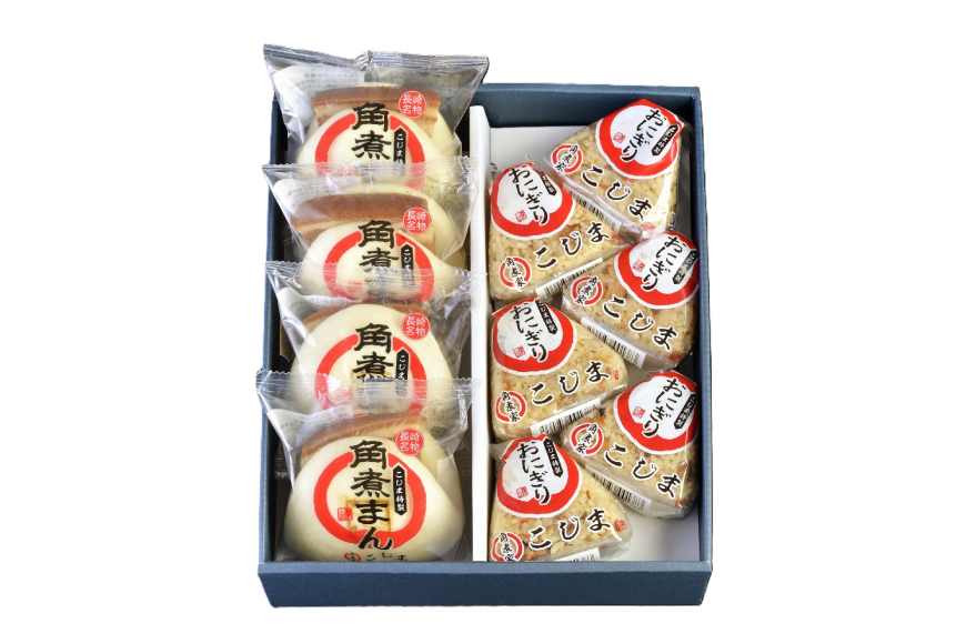 角煮 こじま 角煮まん 4個 角煮めし おにぎり 6個 詰合せ [ 角煮家こじま 長崎県 東彼杵町 hs42bkj950000 ] 卓袱 角煮まんじゅう まんじゅう 皮付三枚肉 角煮 こじま 角煮まん 角煮家こじま