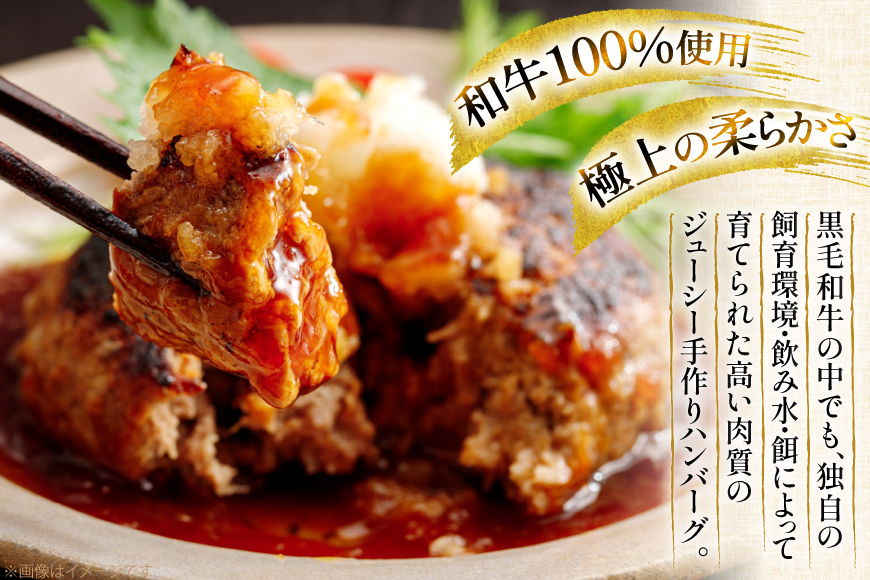 ハンバーグ 冷凍 長崎和牛 手作り ハンバーグ 80g 10個 計800g [大川ストアー 長崎県 東彼杵町 hs42bag580001] はんばーぐ ハンバーグ 湯銭