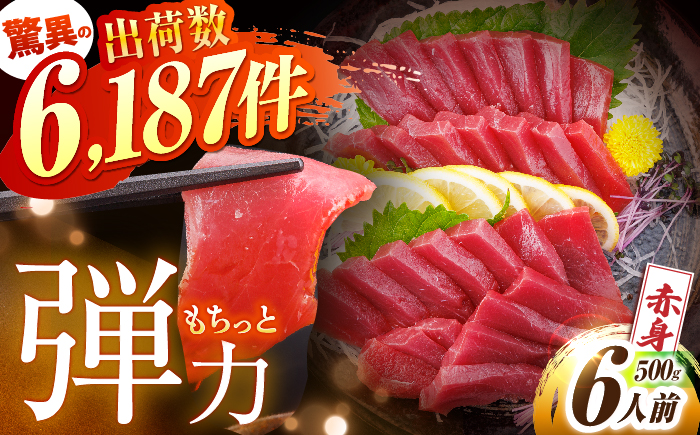 長崎県産 本マグロ「赤身」(約500g) まぐろ 赤身 赤身本マグロ 鮪 マグロ 赤身 マグロ刺身 マグロ ブロック 刺身 刺し身 冷凍 東彼杵町/大村湾漁業協同組合 [BAK011]