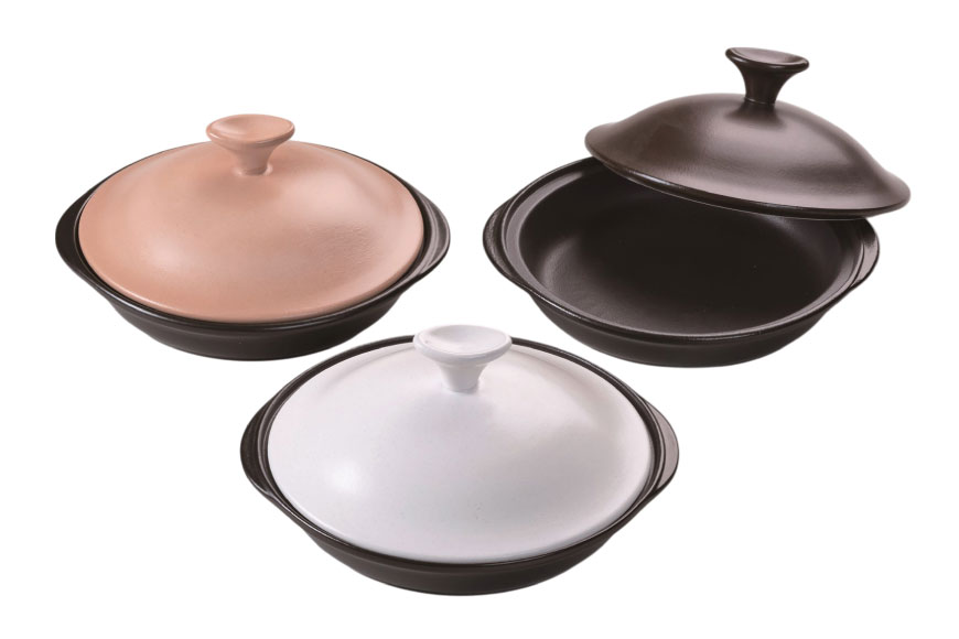 電子レンジ対応 ドリームキッチン お手軽鍋 [トーセラム 長崎県 東彼杵町 hs42bag480015] 耐熱陶器 レンチン 電子レンジ調理 時短 キッチン用品 日本製