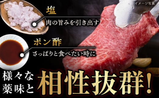 長崎和牛 ランプ ステーキ 300g (150g×2枚)  ランプ肉 ランプステーキ らんぷ らんぷ肉 赤身ステーキ 希少部位 冷凍 東彼杵町/黒牛 [BBU079]