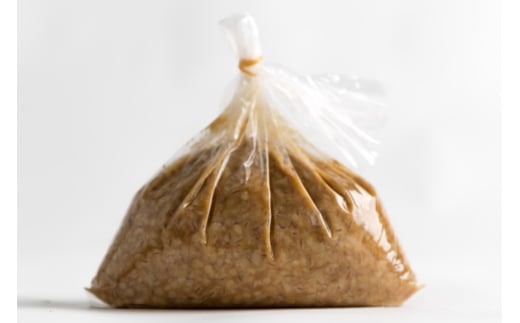 味噌 麦みそ 3kg 1袋 [大渡商店 長崎県 東彼杵町 hs42bag590004] 手作り 減塩 みそ ミソ 九州 調味料 国産