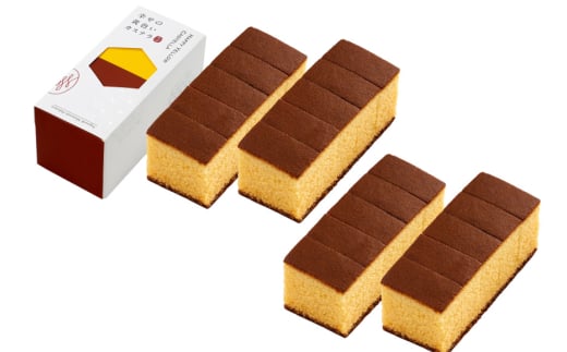 カステラ 幸せの黄色いカステラ 0.3号 155g 4本セット [長崎カステラセンター心泉堂 長崎県 東彼杵町 hs42bag180018] 和菓子 かすてら 長崎 お菓子 おやつ