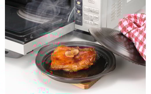 電子レンジ対応 ドリームキッチン 皿2枚 セット蓋付き [トーセラム 長崎県 東彼杵町 hs42bag480005] 耐熱陶器 レンチン 電子レンジ調理 時短 キッチン用品 日本製