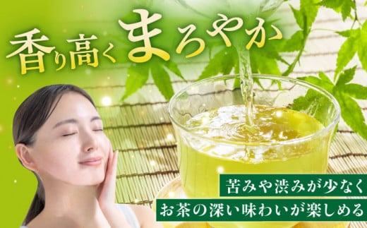 【全6回定期便(隔月配送)】そのぎ茶 アルミボトル入り 計144本 (490ml×24本/回) 茶 お茶 緑茶 東彼杵町/彼杵の荘 [BAU090]