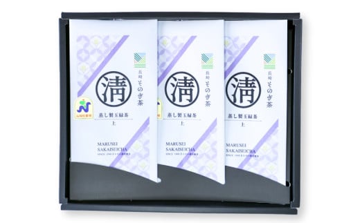 茶 緑茶 【長崎県優良特産品推奨品】そのぎ茶 (上) 100g 3袋入り 総計300g [まるせい酒井製茶 長崎県 東彼杵町 hs42bag370001] 茶 ちゃ お茶 おちゃ 緑茶 りょくちゃ 日本茶 茶葉