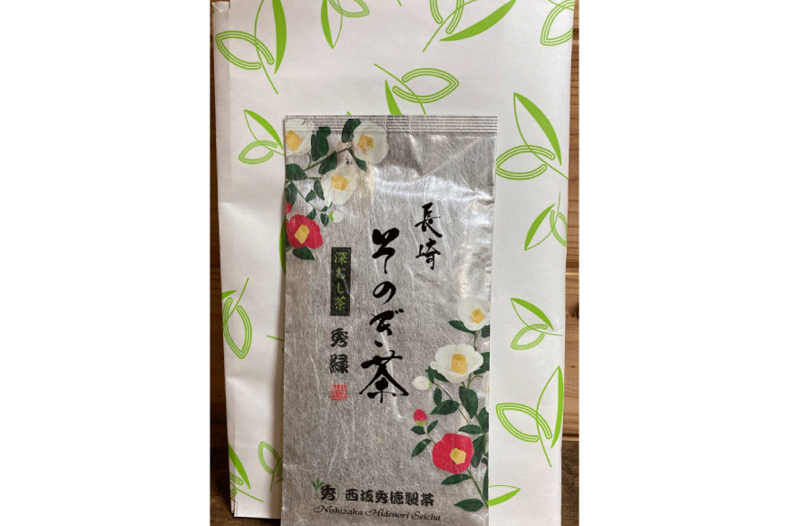 お茶 緑茶 秀緑 90g 1袋 [西坂秀徳製茶 長崎県 東彼杵町 hs42bag510013] 国産 長崎県産 東彼杵 茶葉 ティーパック