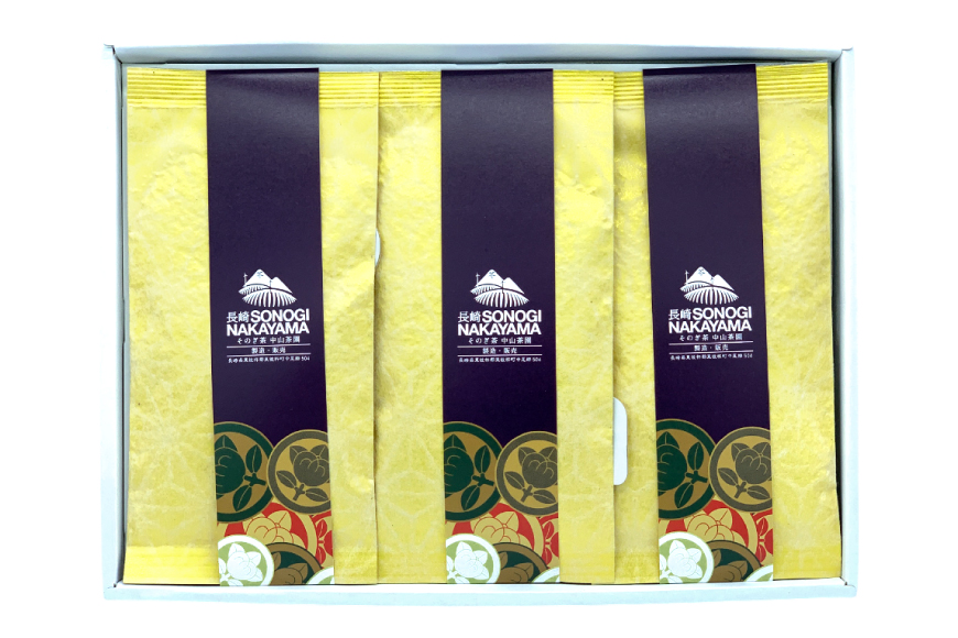 緑茶 長崎 そのぎ茶 特上 夕凪 90g 3袋 [中山茶園 長崎県 東彼杵町 hs42bag610000] 茶 お茶