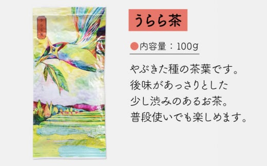 そのぎ茶 3種セット 飲み比べ 「KOBAYASHI UMIHICO」 茶 ちゃ お茶 おちゃ 緑茶 りょくちゃ 日本茶 茶葉 詰め合わせ 東彼杵町/お茶のこばやし [BAB001] 