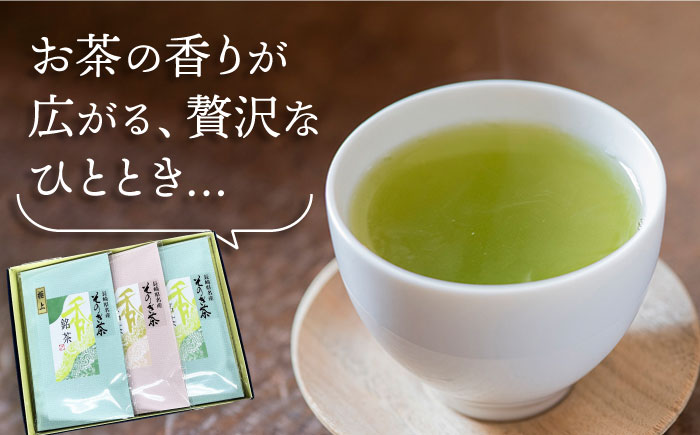 そのぎ茶（極上）100g×3袋 茶 茶葉 お茶 おちゃ 緑茶 りょくちゃ 日本茶 東彼杵町/岡田商会 [BCS006]