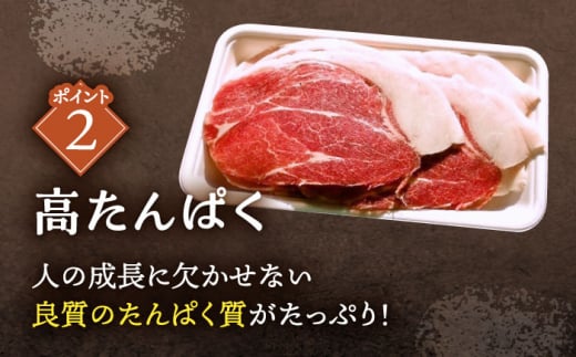 【3回定期便】ジビエ 天然イノシシ肉 肩ロース or ロース スライス750g【照本食肉加工所】[OAJ055] / 猪 猪肉 いのしし肉 イノシシ イノシシ肉 ジビエ いのしし 長崎県猪 川棚町産猪 ぼたん鍋用いのしし 九州産イノシシ じびえ ジビエ ジビエ肉