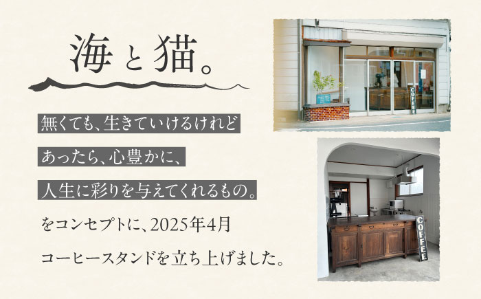 スペシャルティコーヒー詰め合わせ　150g×3 【海と猫。】 [OCK003]