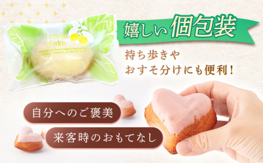 【2回定期便】焼菓子2種お届け便（レモンケーキ・リアンハート） [OAD022]