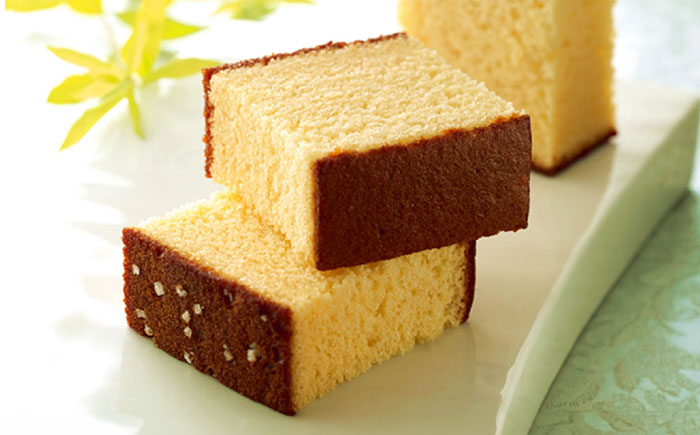 風呂敷包みギフト！カステラ2本セット（プレーン・抹茶）【長崎心泉堂】[OBS009] / カステラ かすてら 長崎 プレゼント ギフト 詰め合わせ 和菓子 常温 かすてら 詰め合わせ 高級 贈答 食べ比べ 抹茶 まっちゃ