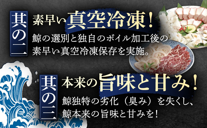 くじらの王道部位 6種セット【中島(鯨)商店】[OBR004] / 鯨 クジラ 鯨肉 贈答用 くじら おつまみくじら 鯨肉 くじらの希少部位 鯨希少部位 くじらおつまみ 鯨食べ比べ くじら食べ比べ 長崎県産