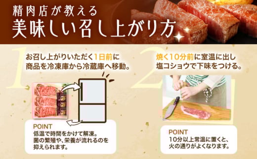 長崎和牛 サーロインステーキ 180g×3枚【株式会社田中精肉店】 [OCA009]