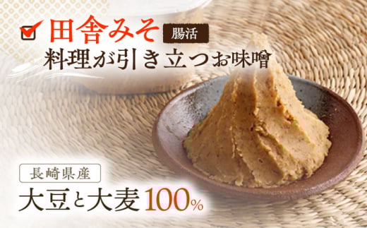 【4回定期便】さきちの厳選腸活3点セット（生きた酵素の生あまざけ 100g×15本・手作り糀の田舎みそ(麦みそ)・食材のうまみ倍増 塩糀）【株式会社 咲吉】[OBF027] / 味噌 みそ ミソ 甘酒 塩糀 糀 調味料 塩糀 こうじ 生甘酒 酵素甘酒 酵素調味料 健康味噌 しおこうじ なまあまざけ 酵素 米 米糀 糀 川棚甘酒 長崎産あまざけ