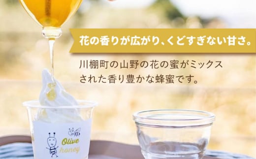 【3回定期便】百花蜜 国産天然はちみつ 200g × 4本〈嬉しい贈答箱入り！〉【オリーブハニー】[OCG007] / はちみつ 蜂蜜 ハチミツ 百花蜜 国産はちみつ 百花蜜 長崎県産蜂蜜 川棚町ハチミツ