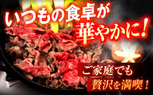 長崎和牛A5ランク 赤身切り落とし（モモ･バラ）（400ｇ）【肉のあいかわ】 [OCH021]