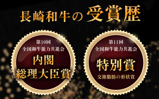 長崎和牛 ヒレ・サーロインセット　総計約400g【合同会社肉のマルシン】 [QBN057]