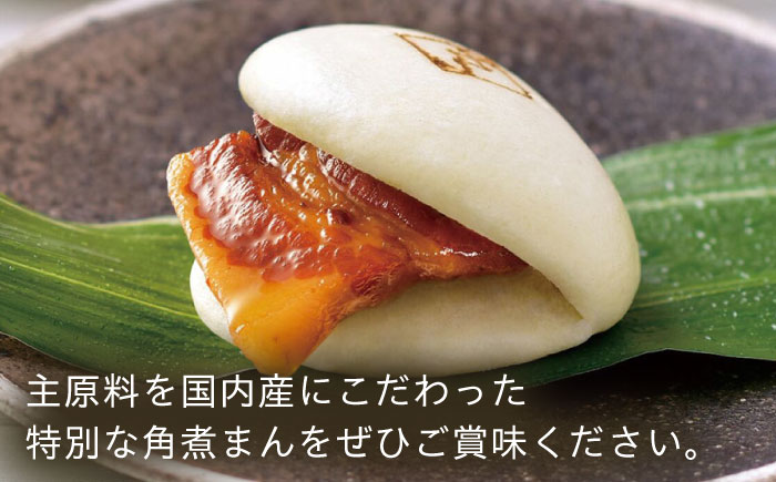 【12回定期便】長崎県産豚角煮まん 10個 [QAX035]