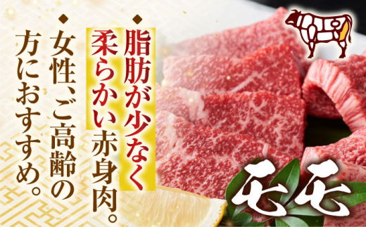 【全12回定期便】【A4〜A5】長崎和牛焼肉用　1kg（500g×2p）【株式会社 MEAT PLUS】 [QBS038]