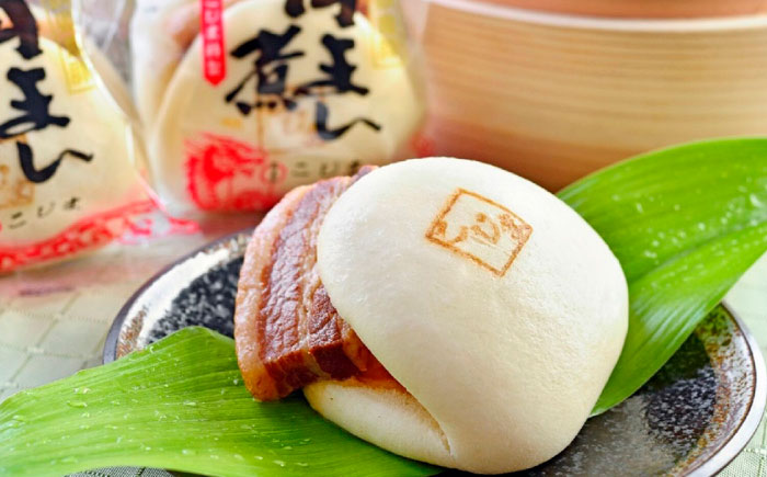 【6回定期便】長崎県産豚角煮まん 10個 [QAX034]