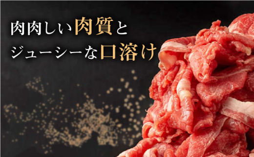 長崎県産 和牛 切り落とし 1kg（500g×2パック)【合同会社肉のマルシン】 [QBN002] 切り落とし 牛肉 切り落とし 小分け 国産 牛肉 きりおとし