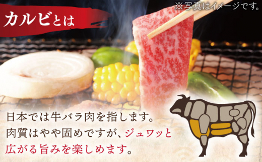 【全12回定期便】長崎和牛 カルビ 総計12.0kg （約1.0kg/回）【ながさき西海農業協同組合】 [QAK040] 牛肉 カルビ 焼き肉 71万円 710000円