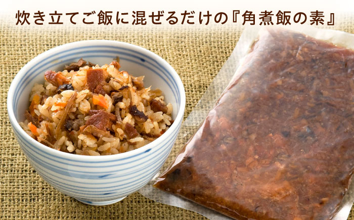 【6回定期便】角煮・角煮めしの素詰合せ [QAX082]