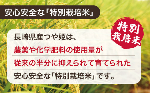 【甘みと旨みのお米】長崎県産 米 （つや姫） 計15kg （約5kg×3袋）【ながさき西海農業協同組合】 [QAZ007]