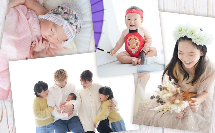 【思い出をカタチに】フォトスタジオ撮影 [QCA005]