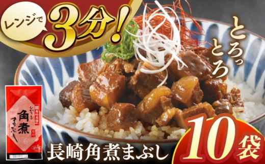 長崎角煮まぶし10袋【株式会社岩崎食品】 [QBR008]