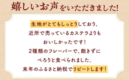 カステラ ざんまい 3枚カット×3箱 （ハニー×2・抹茶×1）【菓秀苑 森長】 [QBL001]