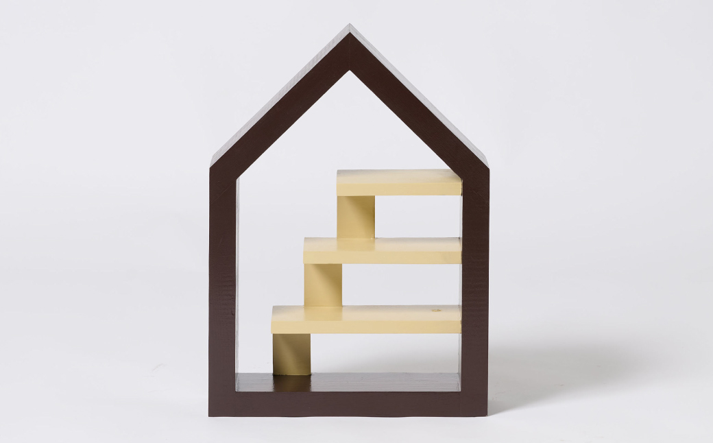 ディテール（ディスプレイラック）1個 ラック 卓上 シェルフ 木製 小物 ハンドメイド インテリア 台座 雑貨 玄関 リビング